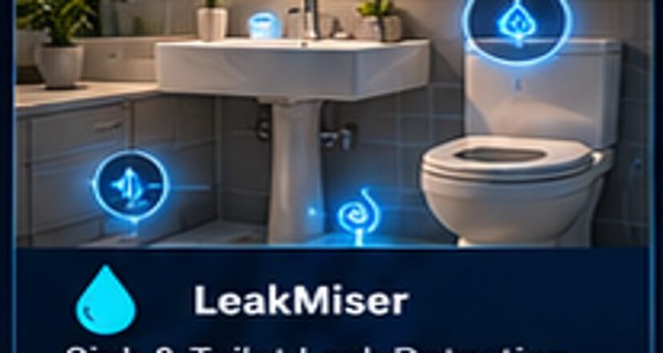 Illustration of Toilet + sink leak detection